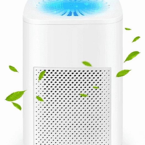 Air Purifiers for Allergies and Asthma,Ailkin  Air Cleaner for Home,Bedroom,Dust,Pets,Indoor,Office,Small Room,Mini Portable Desktop Air Purifier for Smoke Odor