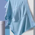 4Pcs Boxer Shorts Men'S Ice Silk Underwear Male Underpants Breathable Sexy Thin Panties U Convex Lingerie Wholesale Lots L-6XL
