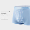 4Pcs Boxer Shorts Men'S Ice Silk Underwear Male Underpants Breathable Sexy Thin Panties U Convex Lingerie Wholesale Lots L-6XL