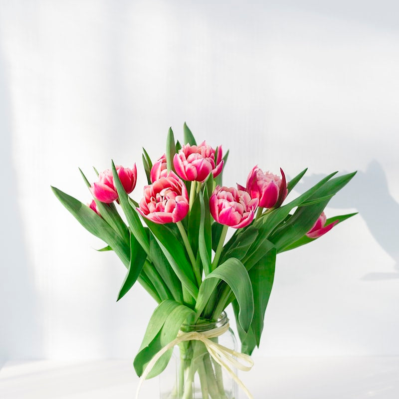 Artificial rose flower arrangement gift